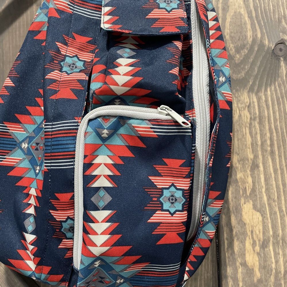 Kavu Rope Sling Bag Rare‎ Navajo Aztec Pattern - Picture 3 of 13